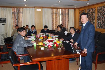 2026足球世界杯网站分党委书记、材料实验教学中心唐颂超做验收汇报